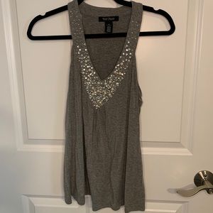 Embellished tank top